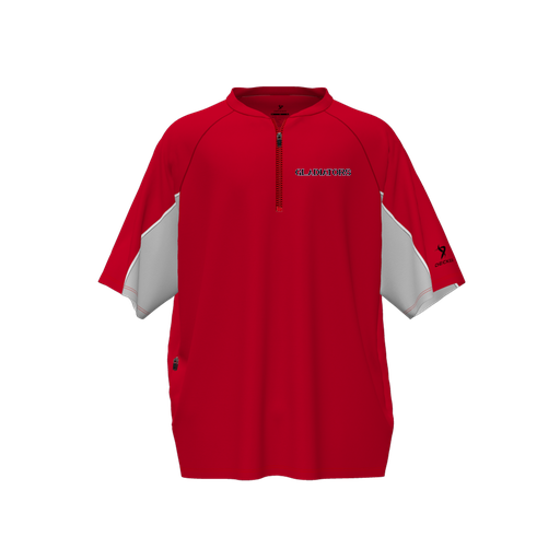 [CUS-DFW-WIND-PER-SSL-RED-YS-LOGO3] Wind Jacket (Youth S, Red, Logo 3)