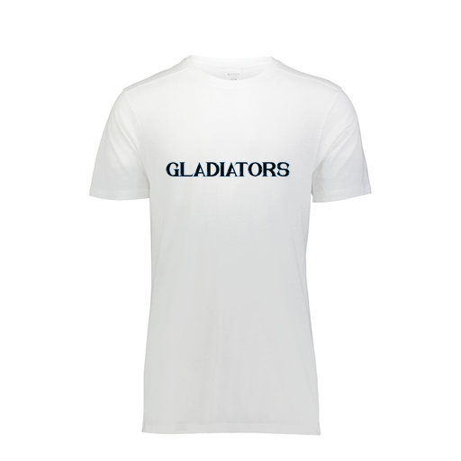 [FTSCUBWH-AS-LOGO3] Decker Men's Tri-Blend T-Shirt - Short Sleeve (Adult S, White, Logo 3)