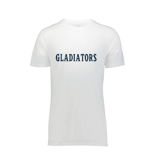 [FTSCUBWH-YS-LOGO2] Decker Youth Tri-Blend T-Shirt - Short Sleeve (Youth S, White, Logo 2)