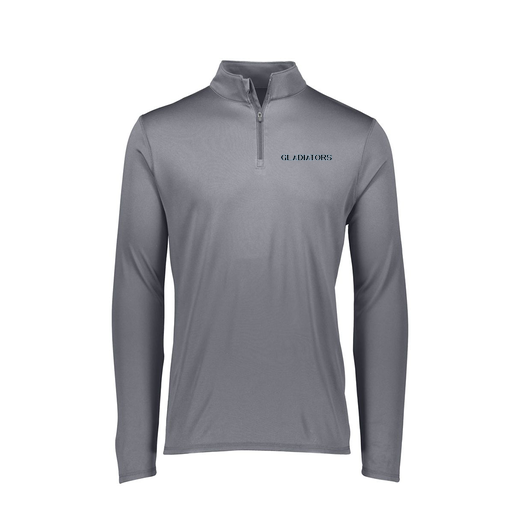 [FTLQFLGY-FAXS-LOGO3] Decker Women's Flex-Lite 1/4 Zip Shirt (Female Adult XS, Gray, Logo 3)