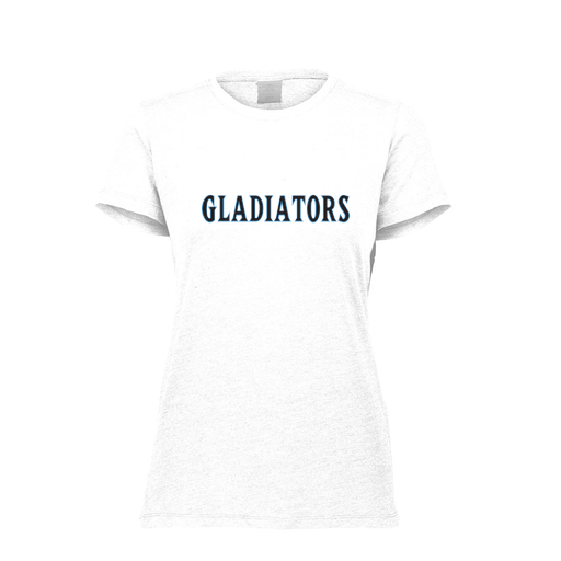 [FTSCUBWH-FAXS-LOGO2] Decker Women's Tri-Blend T-Shirt - Short Sleeve (Female Adult XS, White, Logo 2)