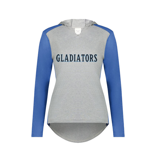 [6902.28V.XS-LOGO2] Ladies Vintage Hoodie (Female Adult XS, Royal, Logo 2)