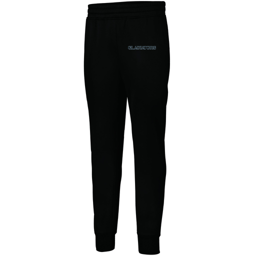 [5566.080.XS-LOGO3] Men's PERFORMANCE FLEECE JOGGER (Adult XS, Black, Logo 3)